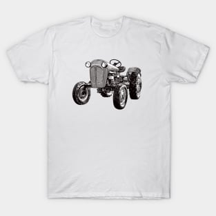 Drawing of an old tractor T-Shirt